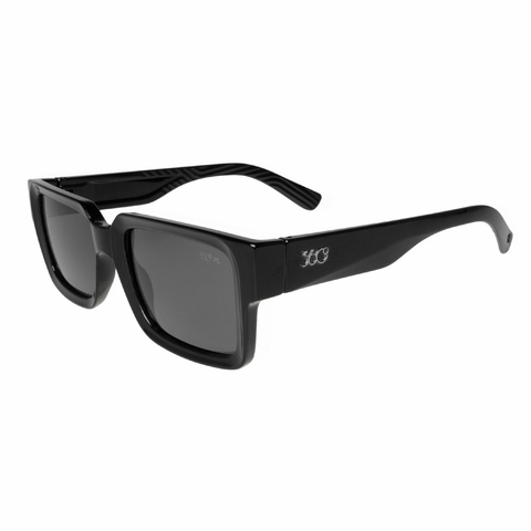 360 Carter BR - Negro Brilloso - Gris Polarizado -