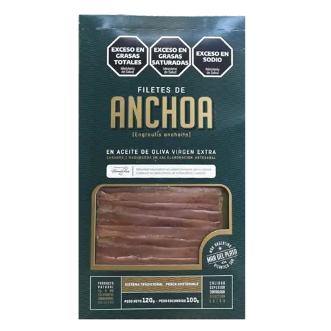 Filetes de anchoa 100g - Hernán Viva