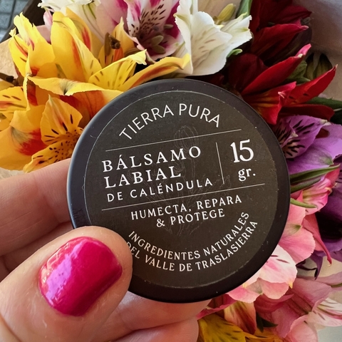 Bálsamo labial caléndula 15g - Tierra pura