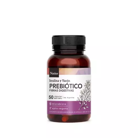 Cápsulas Prebióticos 50u - Natier