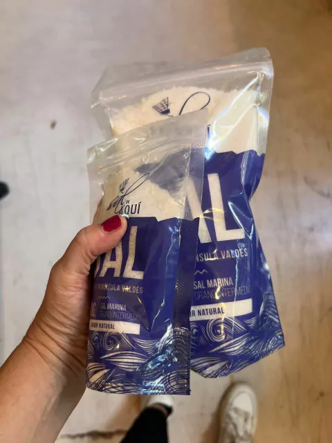 Sal marina de la Patagonia, Sal de Aquí