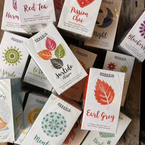 Té en saquitos 25u - Heredia - comprar online