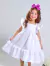 Vestido Baby Luxo - 1 ano (Branco)