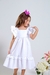 Vestido Luxo Branco - Mundo Oli