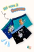 Kit com 3 cuecas - Astronauta - comprar online