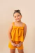 Imagem do Conjunto Laço Amarelo Mostarda