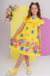 Vestido Olivia Arco-íris Amarelo - comprar online