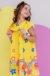 Vestido Olivia Arco-íris Amarelo na internet
