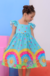 Vestido Encanto Safari Colorê Azul - comprar online
