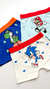 Kit com 3 - Cuecas Mário e Sonic - Mundo Oli