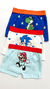 Kit com 3 - Cuecas Mário e Sonic na internet