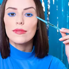 Lapiseira para olhos Colorida Have Fun Azul Vizzela