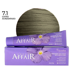 Elisafer Color Affair 7.1 Louro Acinzentado Permanente 60g