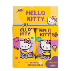 Hello Kitty Combo Shampoo e Condicionador Cabelos Finos e Claros (2x260ml)