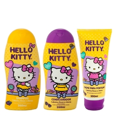 Hello Kitty Kit Cabelos Finos e Claros