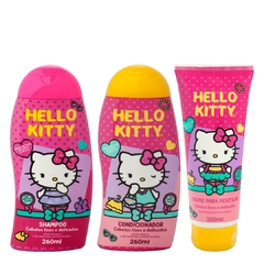 Hello Kitty Kit Cabelos Lisos e Delicados