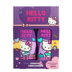 Hello Kitty Combo Shampoo e Condicionador Cabelos Cacheados e Ondulados (2x260ml)