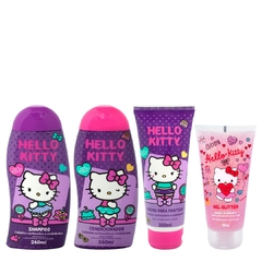 Hello Kitty Kit Cabelos Cacheados e Ondulados Gel Glitter - comprar online