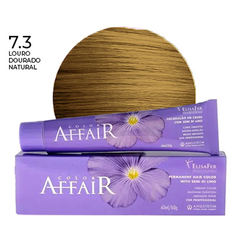 Elisafer Color Affair 7.3 Louro Dourado Natural Permanente 60g