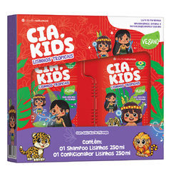 Cia Kids Lisinhos Tropicais Combo Shampoo e Condicionador