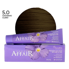 Elisafer Color Affair 5.0 Castanho Claro Permanente 60g