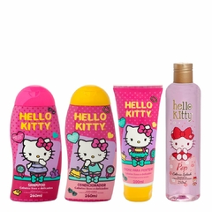 Hello Kitty Kit Cabelos Lisos e Delicados Colônia Pop