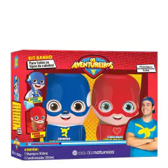 Luccas Neto Combo 3D Shampoo e Condicionador Todos os Tipos de Cabelos