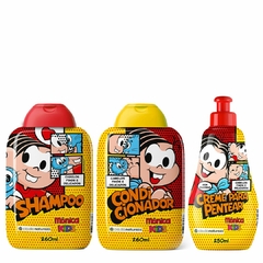 Mônica Kids Kit Shampoo Condicionador e Creme