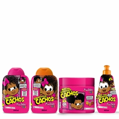 Milena Kids Kit Shampoo Condicionador Máscara e Creme