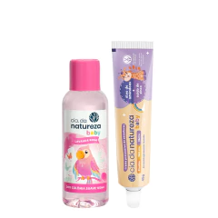 Cia da Natureza Kit Baby Deo Colônia Suave Lavanda Rosa e Creme de Assaduras Óleo de Amêndoas - comprar online