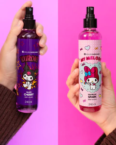 Kit Body Splash Kuromi e My Melody 240ml - comprar online