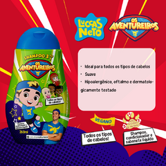 Luccas Neto Shampoo 3 em 1 260ml na internet