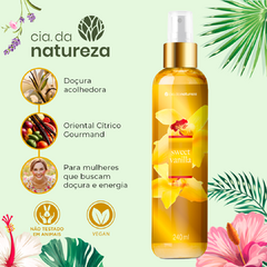 Cia da Natureza Deo Colônia Body Splash Sweet Vanilla 240ml - Cia da Natureza