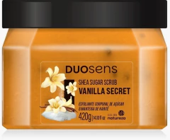 Kit Esfoliante Duosens Vanilla e Deo Colônia Body Splash Sweet Vanilla - loja online