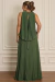 Vestido Longo Festa Crepe Tereza