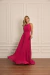 Vestido Longo Festa Crepe Raquel