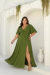 Vestido Longo Festa Crepe Glória na internet
