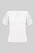 Blusa Manga Curta Crepe Sabrina - Jella Hit
