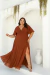 Vestido Longo Festa Crepe Glória - loja online