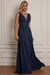 Vestido Longo Festa Crepe Andreia - comprar online