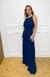 Vestido Longo Festa Crepe Raquel - Jella Hit