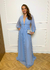Vestido Longo Festa Crepe Vanessa - loja online