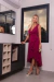 Vestido Midi Festa Crepe Leticia