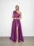 Vestido Longo Festa Cetim Abigail - comprar online