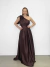 Vestido Longo Festa Cetim Abigail - Jella Hit | Vestidos de Festa e Moda Femina