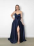 Vestido Longo Festa Cetim Georgina