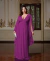 Vestido Longo Festa Crepe Trinity