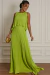 Vestido Longo Festa Crepe Alessandra