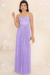 Vestido Longo Festa Tule Grazi - comprar online
