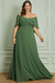 Vestido Longo Festa Crepe Ivete